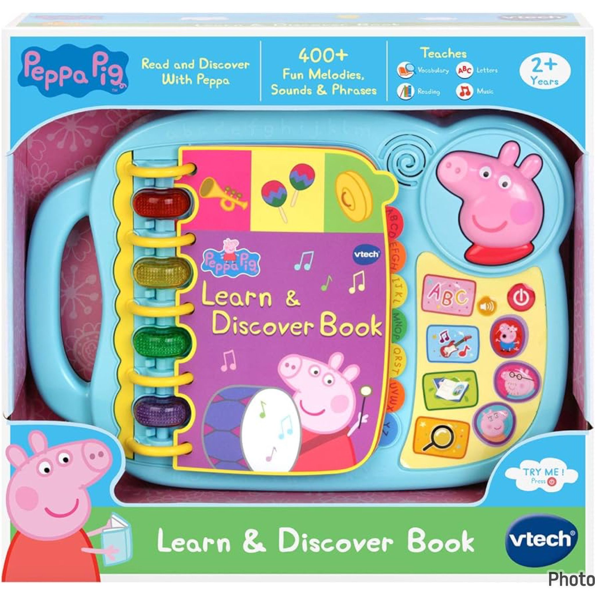 Vtech Peppa Pig Learn & Discovery Book สุดยอดหนังสือพูดได้