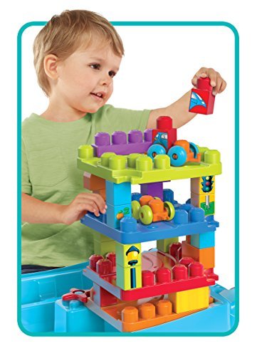 โต๊ะ Mega Bloks Build 'n Learn Table Building Set