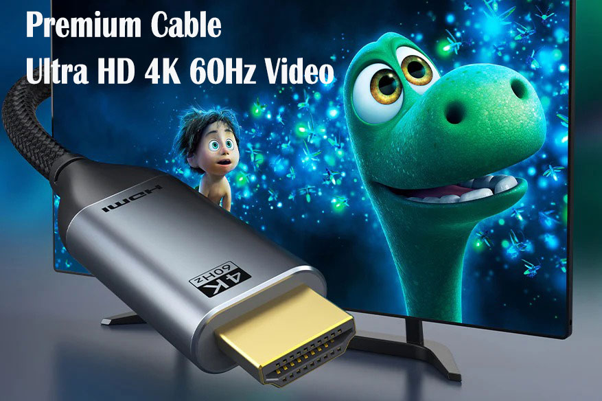 Premium USB C To HDMI Cable 4K 60Hz by Cabletime
