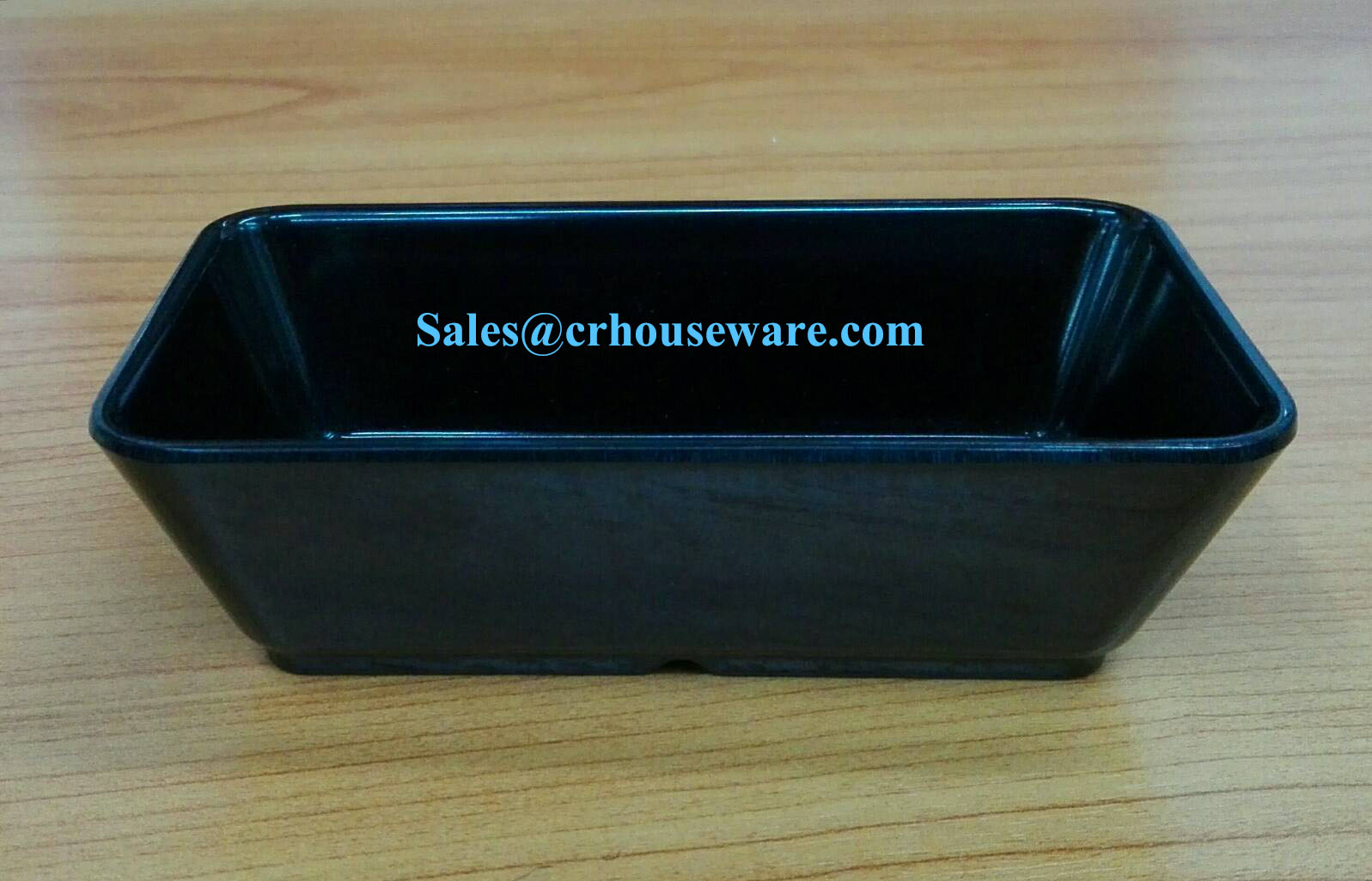 ชามสี่เหลี่ยม 2.5*5 นิ้ว set ดำ รหัส 017-ฺฺB989-5-2.5