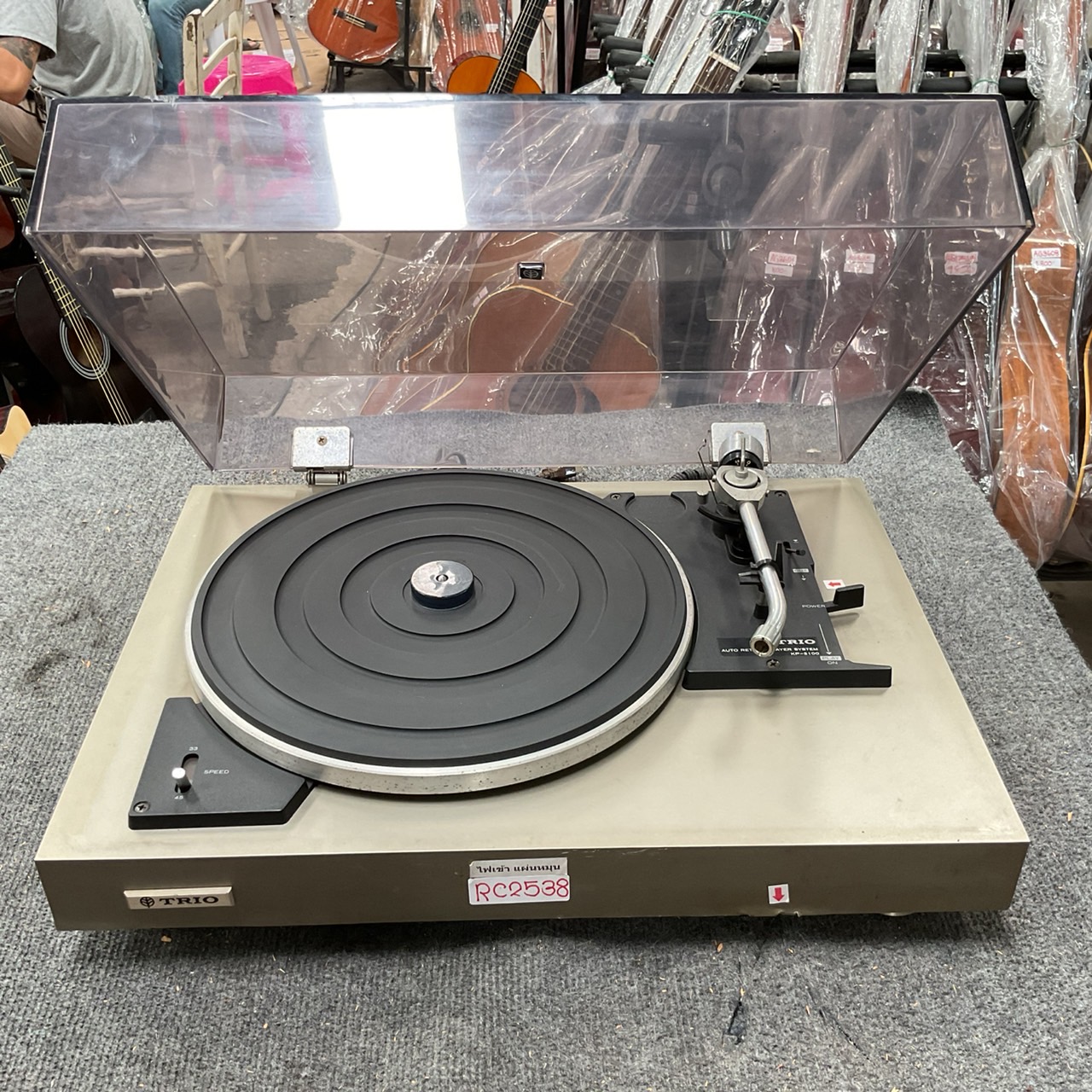 เครื่องเล่นแผ่นเสียง TRIO : KP-3100