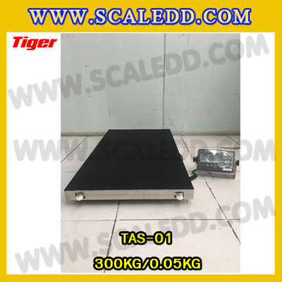 เครื่องชั่งสุนัข เครื่องชั่งสัตว์เลี้ยง เครื่องชั่งน้ำหนักสัตว์ พิกัดน้ำหนัก 300 kg ค่าละเอียด 0.05kg เครื่องชั่งยี่ห้อ TIGER เครื่องชั่งรุ่น TAS-01