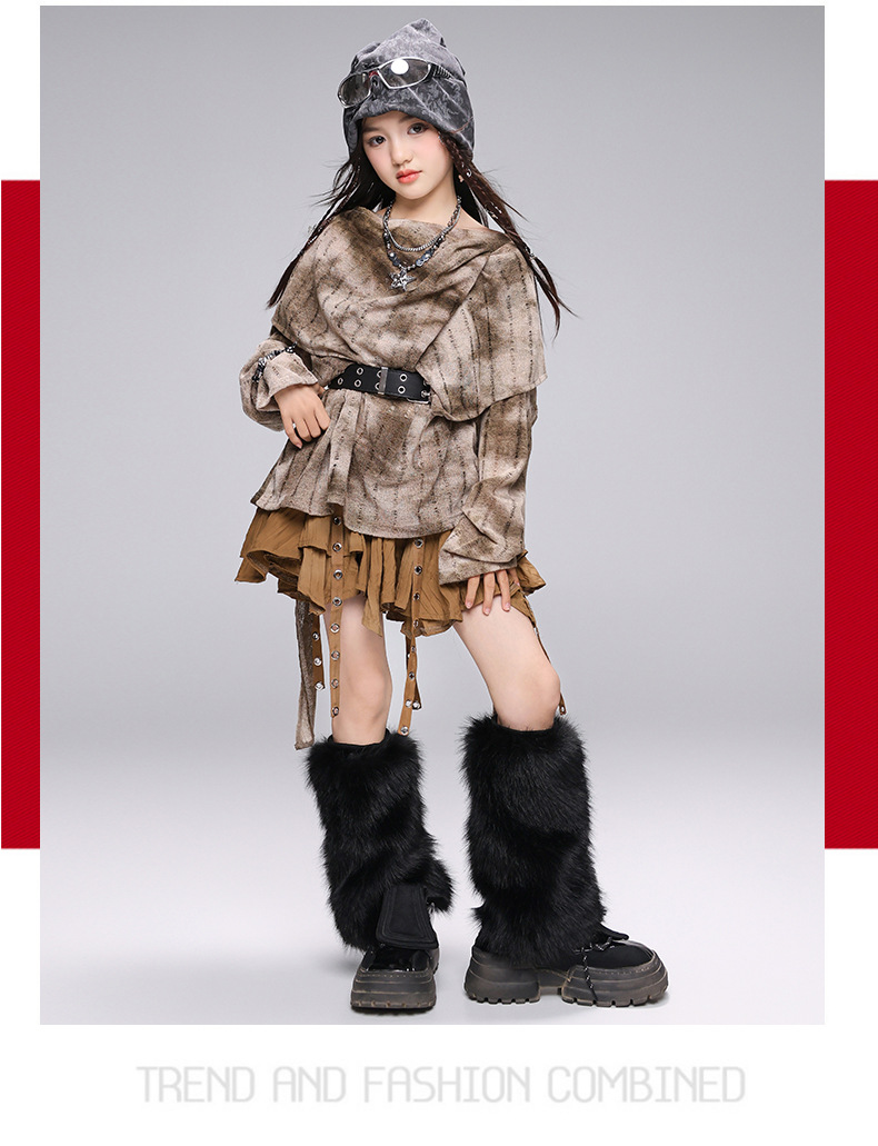 ชุดเต้น ฮิปฮอป เซ็ตเสื้อ+กางเกงขายาว**สินค้าเปิดจอง