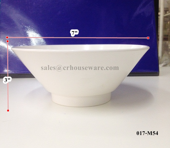 ชามก๋วยเตี๋ยวทรงญี่ปุ่น 7" 017-M54