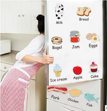 สติ๊กเกอร์เรียนรู้ สอนคำศัพท์ภาษาอังกฤษ