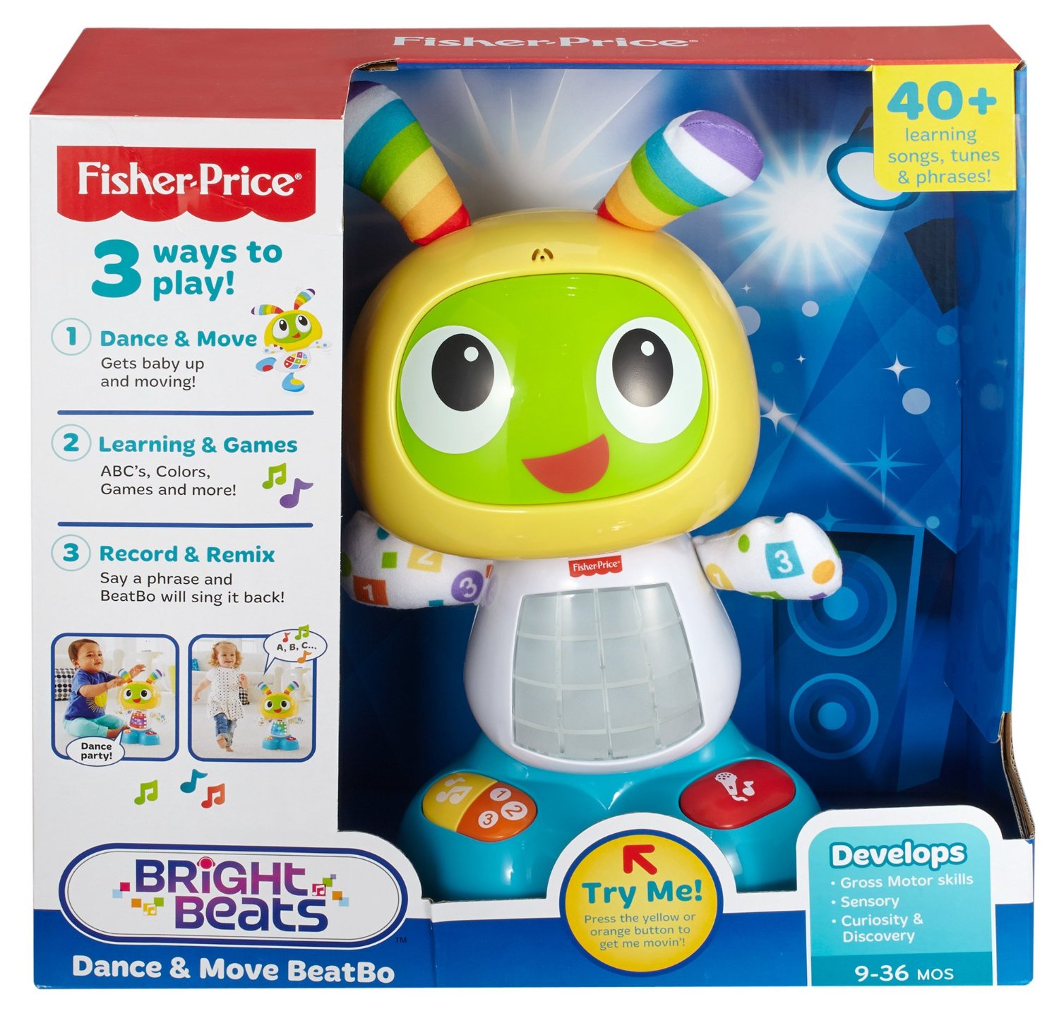ตุ๊กตาเต้นได้รุ่นใหม่ล่าสุด Fisher-Price Bright Beats Dance & Move Beatbo