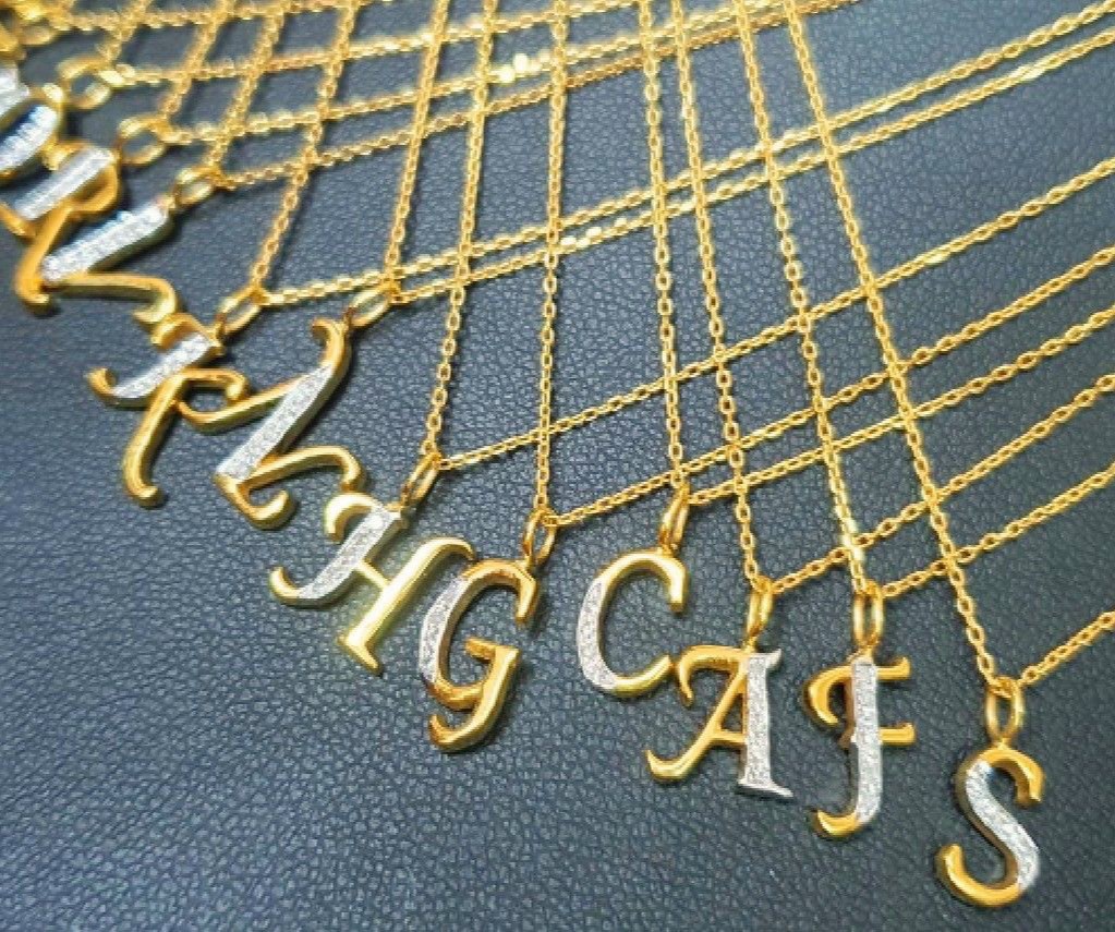 พร้อมส่งและสั่งผลิตสร้อยคอทอง จี้เพชรใส่เที่ยว ออกงาน ทองคำ 9K เพชรแท้ 0.02 กะรัต ราคาถูกมาก ส่งฟรี