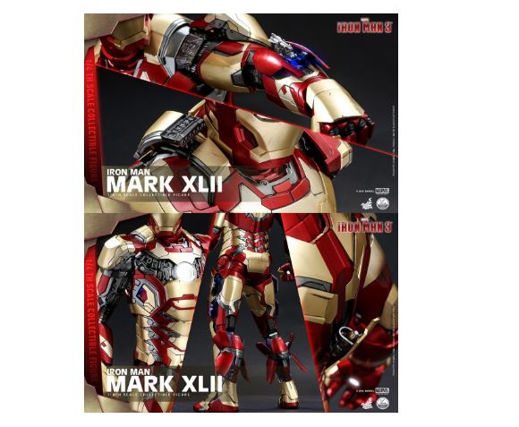 HOTTOYS - Ironman 3 - Ironman Mark 42 ขนาด 1/4 (แนะนำ)
