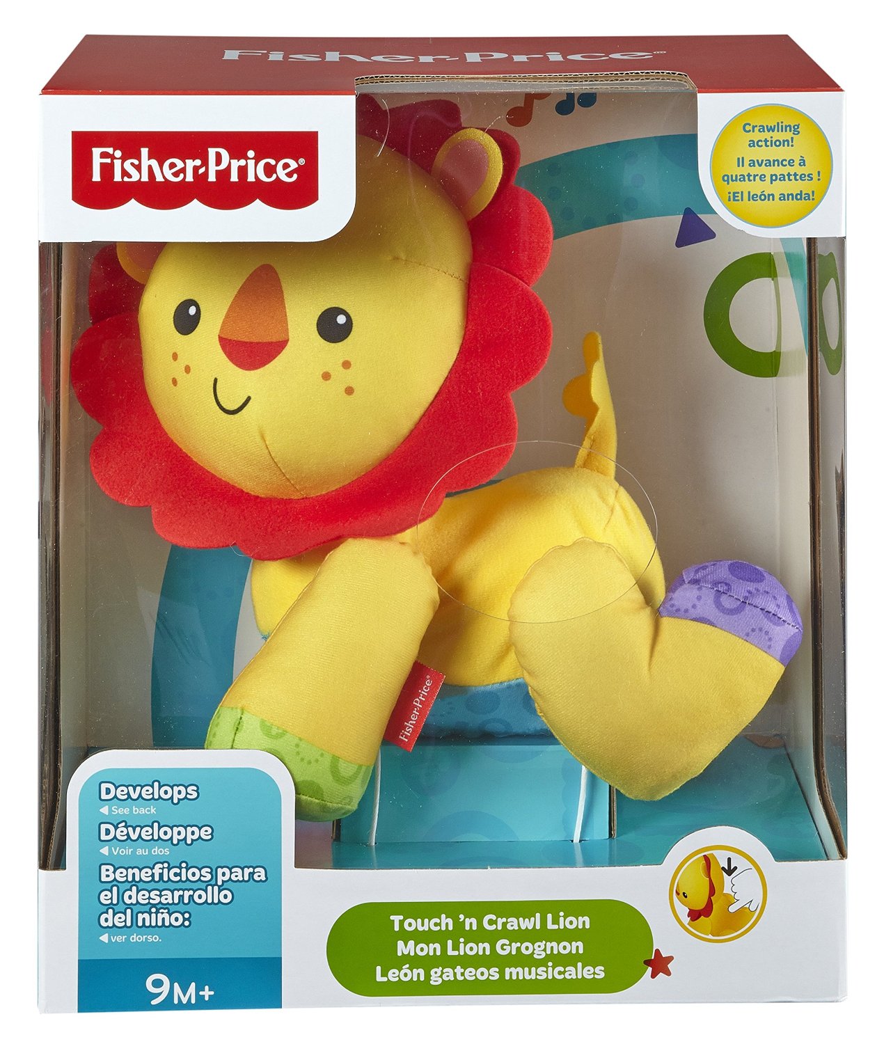 ตุ๊กตาชวนคลาน Fisher Price Touch 'N Crawl Lion