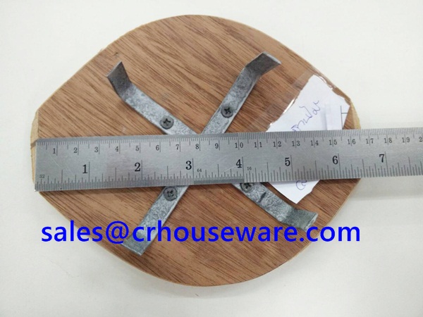 ไม้รองเตาจิ้มจุ่ม 006-AU-002-3 Wooden stove Chim Chum. 006-AU-002-3