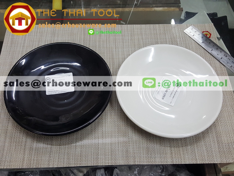 จานทรงกลม 7.5 นิ้ว 017-P3210-7.5