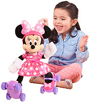 ตุ๊กตาเคลื่อนที่ได้ Super Roller-Skating Minnie