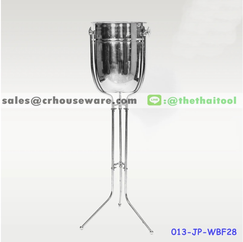 ถังไวน์พร้อมขาตั้ง ราคารวมทั้งชุด (ถังไวน์+ขาตั้ง) 013-JP-WBF28