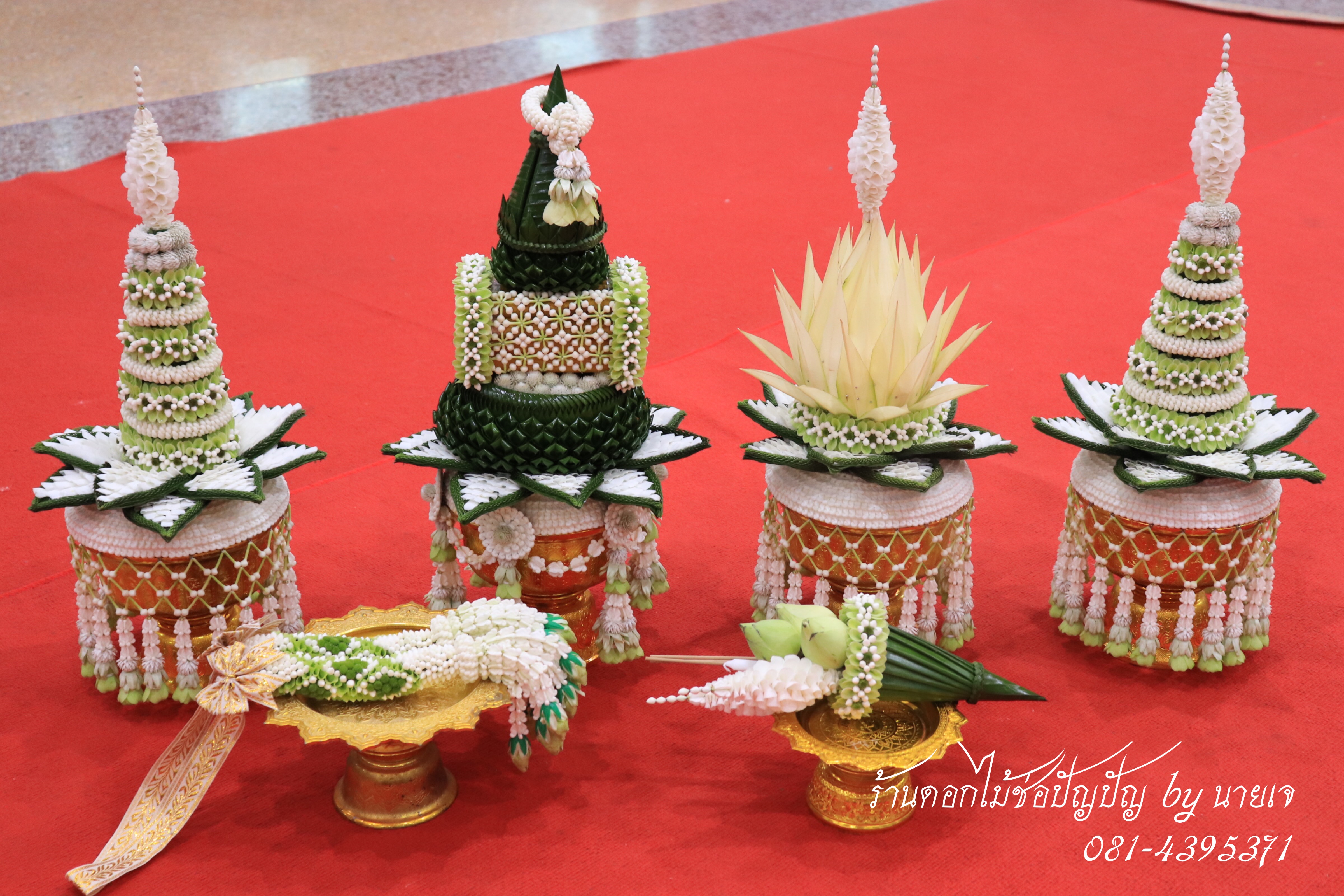 เครื่องบวชดอกไม้สด ชุดE1