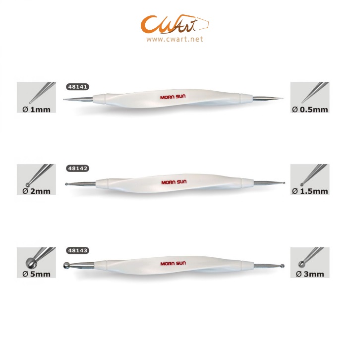 อุปกรณ์ทำลายนูน Murn Sun หัว 0.5 + 1 มิล