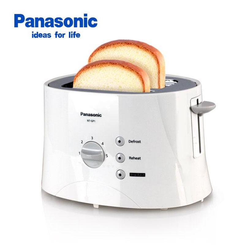 Panasonic เครื่องปิ้งขนมปัง อุ่นและละลายน้ำแข็ง รุ่น NT-GP1 - White