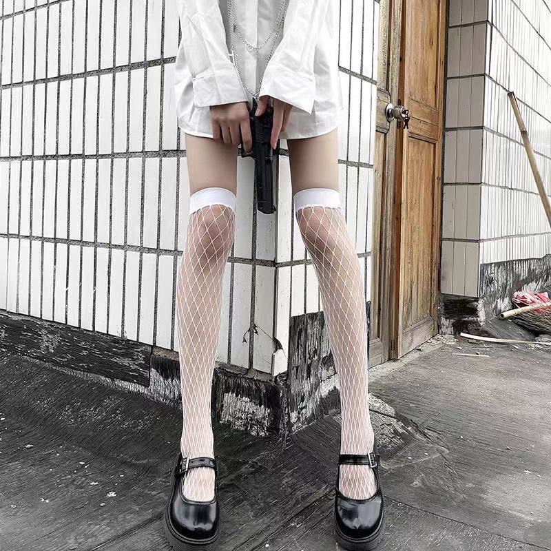 ถุงเท้ายาว/ตาข่าย ถุงน่องเต็มตัว ถุงมือลูกไม้