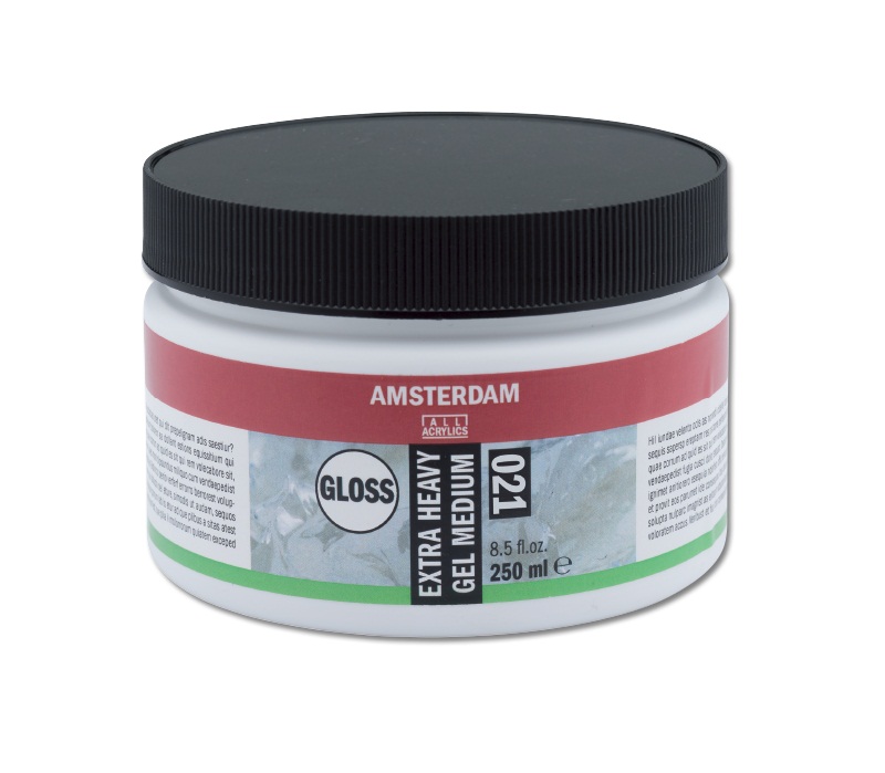Amsterdam Extra Heavy gel medium Gloss, 250ml