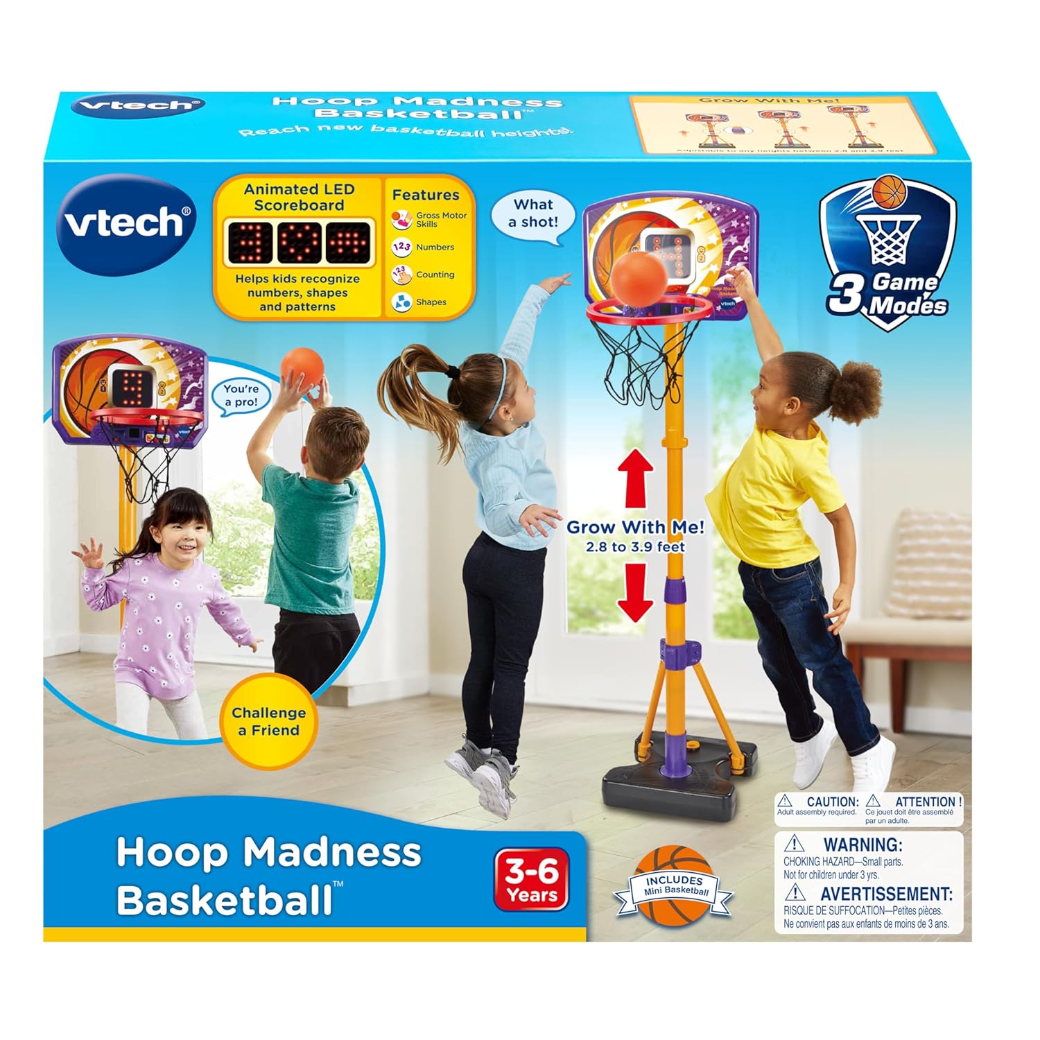 แป้นบาส VTech Hoop Madness Basketball