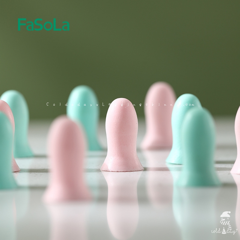 Fasola Ear Plug ที่อุดหูกันเสียง 5 คู่ต่อกล่อง มี 2 สี