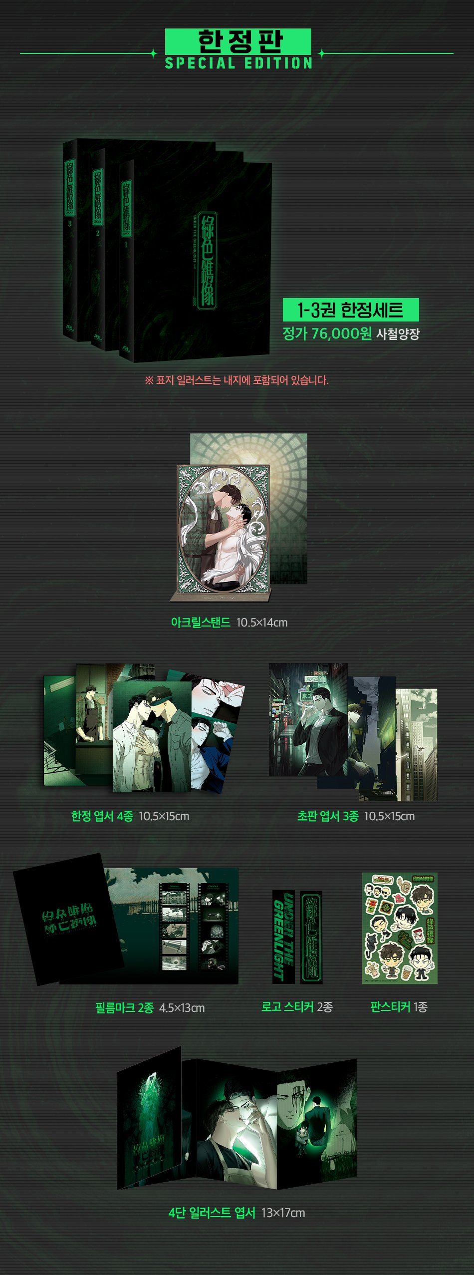[พรีออเดอร์] UnderTheGreenLight Limited Box Set