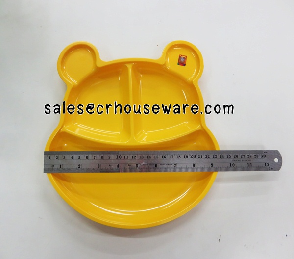 ถาดหลุมหน้าหมีพูห์ 9.5" 017-T6288-9.5