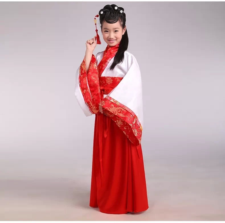 ชุดจีน กี่เพ้า ชุดจีนโบราณ สีชมพู แดง