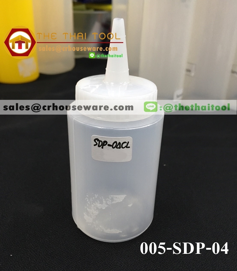 ขวดบีบซอส ไม่มีจุกปิด SQUEEZE DISPENSERS 4 oz.
