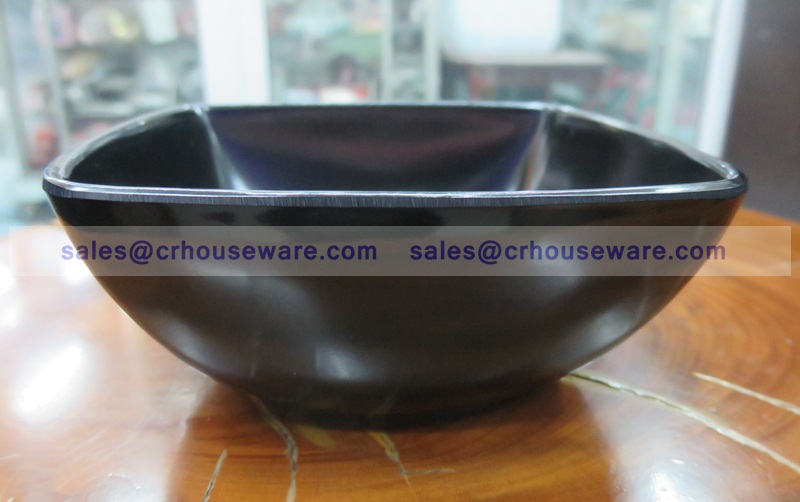 ชามสี่เหลี่ยม 4.5 นิ้ว 017-B991-4.5 setดำ