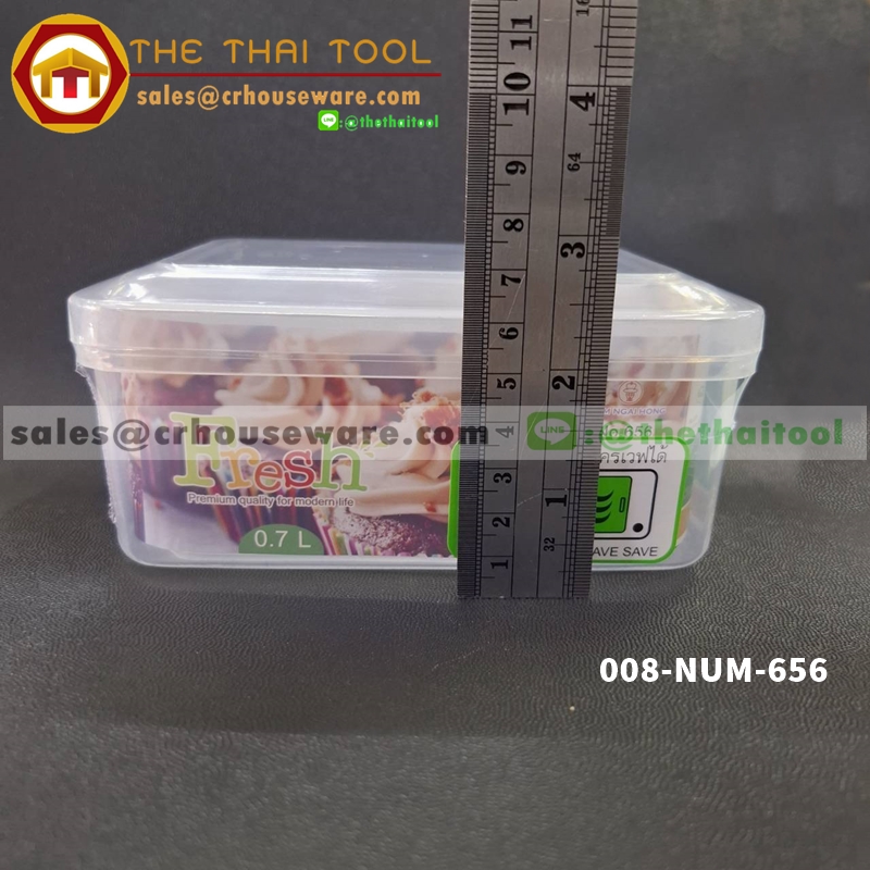 กล่องใส่อาหาร แบบเข้าไมโครเวฟได้ รหัสสินค้า 008-NUM-656