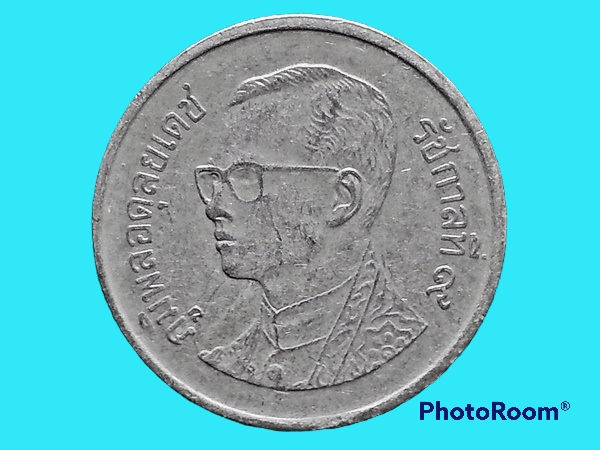 เหรียญ เงินหมุนเวียน รัชกาลที่ 9 1 Baht RAMA 9 2006