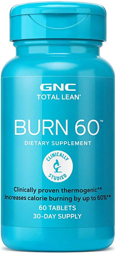 GNC Total Lean™ Burn 60™ - Cinnamon Flavored 60 Tablets
