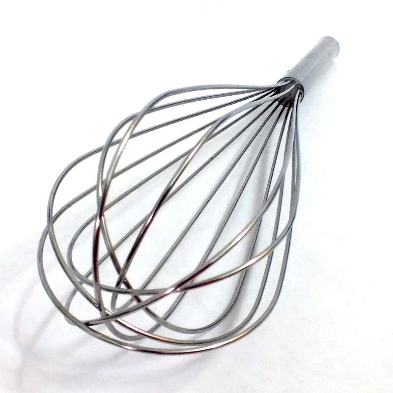 ตีไข่สเตนเลสด้ามกระบอก 35 ซม.