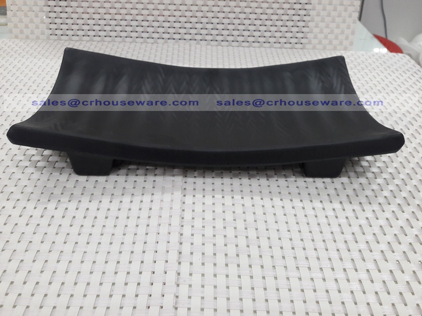 จานสี่เหลี่ยมผืนผ้า จานสลัด 017-PX-F160811