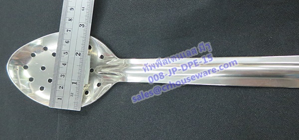ทัพพีสเตนเลส มีรู Code : 008-JP-DPE-15