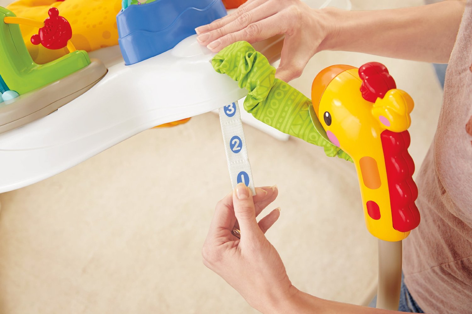 จั๊มเปอร์รุ่นใหม่ Fisher Price Jumperoo - Rainforest Friends