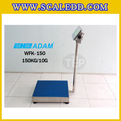 เครื่องชั่งกันน้ำ150กิโลกรัม เครื่องชั่งดิจิตอล150kg เครื่องชั่งตั้งพื้น15กิโลกรัม ความละเอียด10g Waterproof Digital Scale 150kg/10g ADAM WFK-150