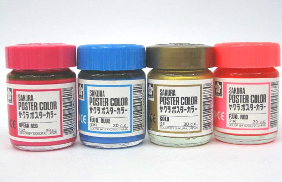 สีโปสเตอร์ Sakura 30ml