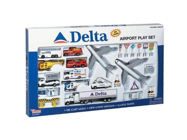 ชุดเครื่องบิน Delta 25pc. Airport Play Set