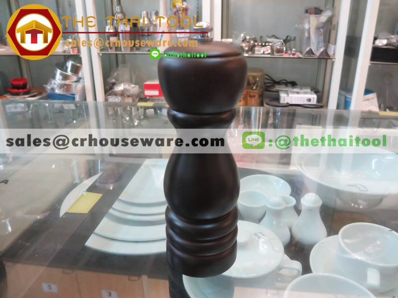 ที่บดพริกไทย 6 นิ้ว แบบไม้ wood pepper mills 005-JP-PM2106