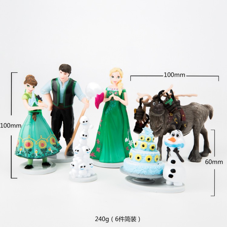 ตุ๊กตาโมเดล โฟเซ่น สีเขียว