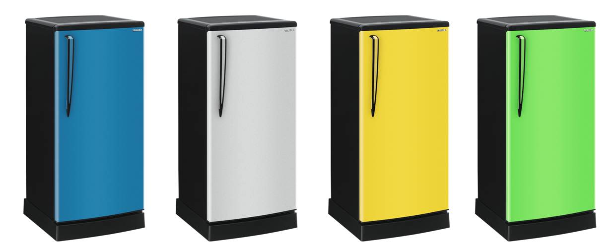 Toshiba ตู้เย็น 1 ประตู 5.0Q รุ่น GR-B144Z สีเงิน