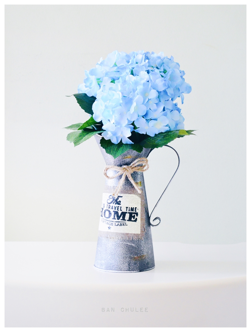 Rustic Metal Vase