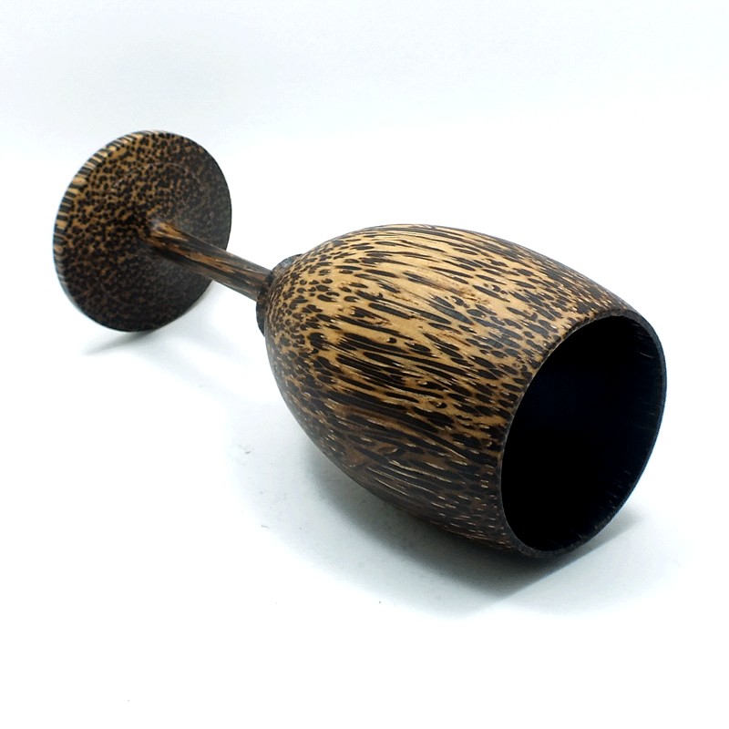 แก้วไวน์ไม้ตาล # 211 ( คล้าย 501W07 )