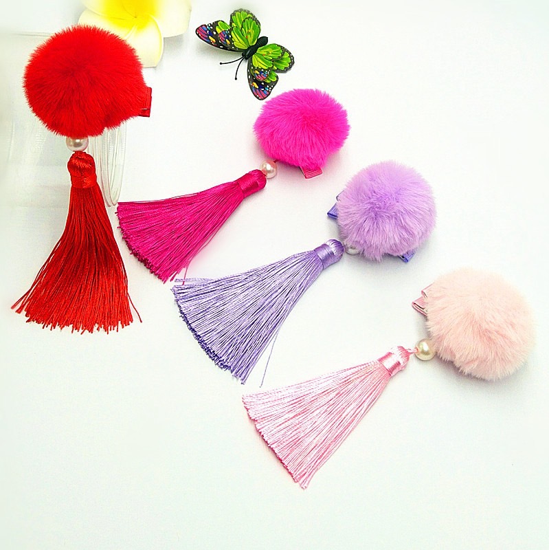 กิ๊บติดผมตรุษจีน แต่งผม พู่ห้อย คาดผม