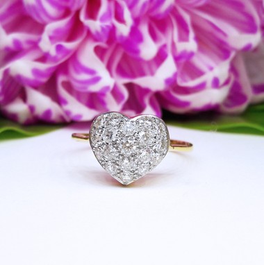 สั่งผลิตเพชรเบลเยี่ยมคัท แหวนแต่งงาน แหวนหมั้น ใส่เที่ยว ออกงาน แหวนทองคำ 18K เพชรแท้ 0.53 กะรัต 2.15 กรัม น้ำ 99 ราคาถูกมาก มีใบรับประกันค่ะ