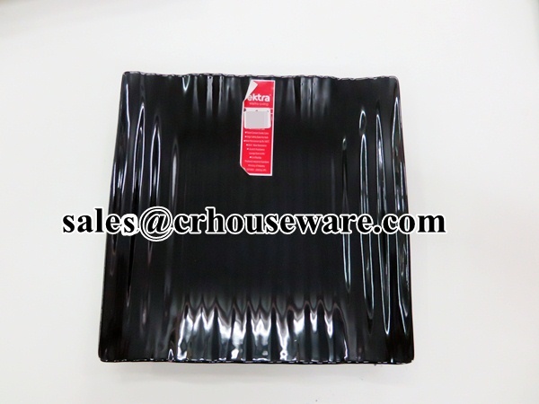 จานเอกตรา ลายใบตอง 7" หนาพิเศษ 017-P2138