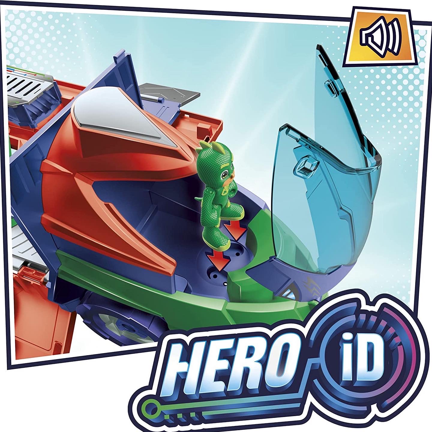 รถ PJ Masks PJ Launching Seeker Preschool Toy, Transforming Vehicle