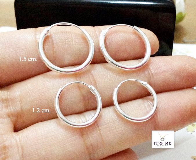ต่างหูเงินแท้ แบบล็อค