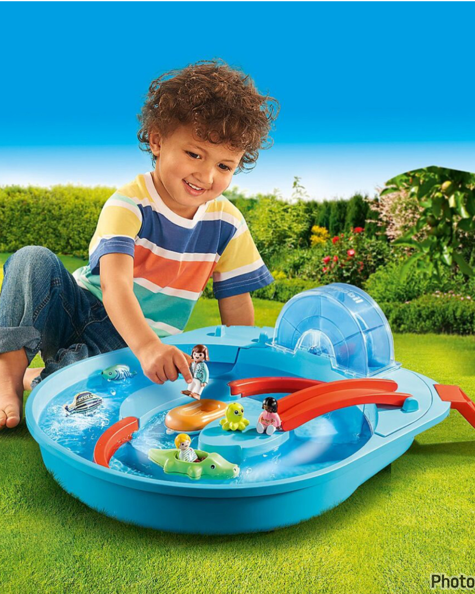 Playmobil 1.2.3 AQUA Splish Splash Water Park 123 อควา สวนน้ำสปลิชสแปลช